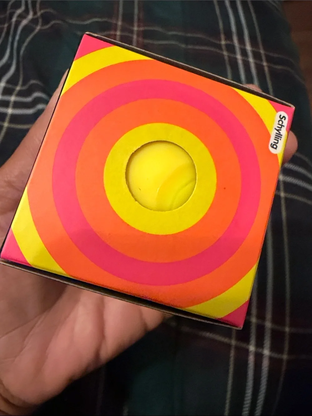 Authentic NEE DOH Color Change Toy - Bright Yellow & Orange